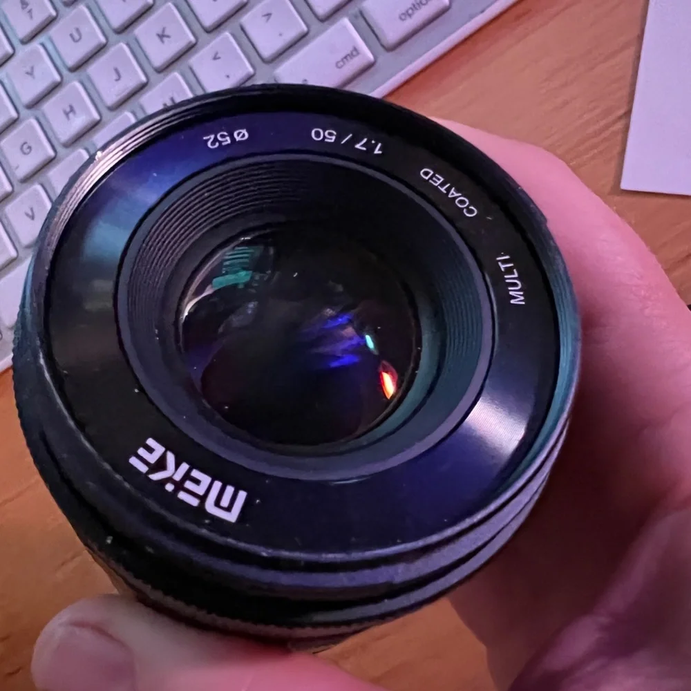 Meike 50mm Manual lens for Sony full frame